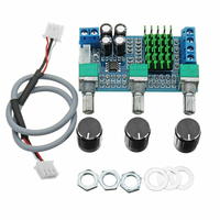 Accessoire audio, carte audio double canal haute puissance 80W, réglage des basses, amplificateur de puissance numérique TDA3116D2 XH-M567