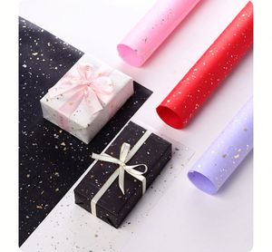 กระดาษห่อดอกไม้กันน้ำลายดรีมโกลด์และซิลเวอร์พอยท์ วัสดุห่อดอกไม้ กระดาษห่อของขวัญ - Product Image 4