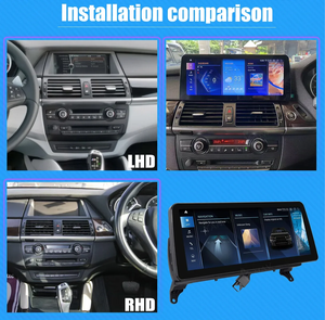 128GB Android Auto RHD navegación GPS reproductor de vídeo Multimedia inalámbrico Carplay Radio de coche para BMW X5 X6 E70 E71 2007-2013 - Product Image 6