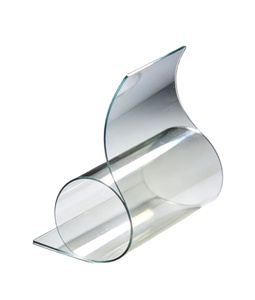 Custom 0.1mm Ultra <b>Thin</b> Flexible UTG Glass 250x250mm  - Product Image 1