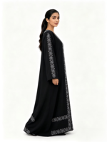 Abaya 2026 Nouvelle Collection Vente en Gros Dubaï Luxe Personnalisé pour Enfants Femmes Musulmanes Décontracté Polyester Été Automne Printemps