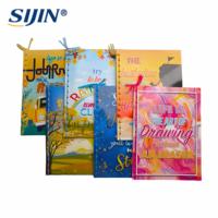 Cuaderno de hilo cosido al por mayor, A5, 80 hojas rayadas, cuaderno de ejercicios con cubierta suave impresa a color, cuaderno de escritura para estudiantes escolares