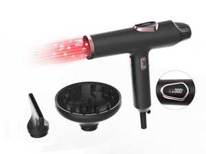 <span class=keywords><strong>Secador</strong></span> de Pelo Profesional Beauty Merry de 2400w, <span class=keywords><strong>Secador</strong></span> de Pelo de Salón con Terapia de Infrarrojos Lejanos, Iónico, BLDC, Compacto - Product Image 2