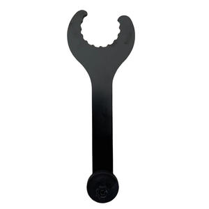 Clé à molette en acier pour support inférieur de vélo, taille unique, noire, pour outils de réparation de vélo - Product Image 2