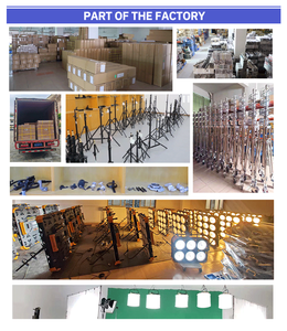 Trépied multifonctionnel Saturn(PDL) C701B, support d'éclairage, film et télévision, pliable, robuste, <span class=keywords><strong>pour</strong></span> caméra de tournage, trépied à manivelle - Product Image 6