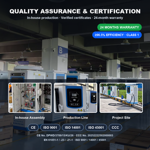 ผู้ผลิตมืออาชีพ เครื่องชาร์จรถยนต์ไฟฟ้าแบบสองพอร์ต 90kW OCPP 1.6J สถานีชาร์จสำหรับสถานที่ทำงาน - Product Image 4