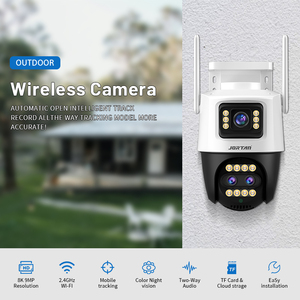 Sistema de Vigilancia IP con Visión Nocturna, Audio Bidireccional, Zoom 10x, Pantalla Dual y Tres Lentes, con Aplicación <span class=keywords><strong>ICSee</strong></span> - Product Image 4