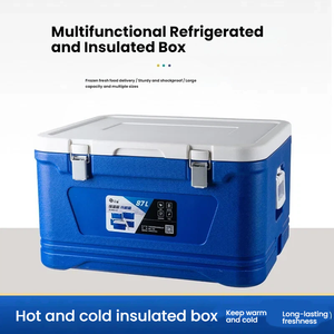 Cajas de aislamiento de alimentos Cajas refrigeradas Entrega de alimentos frescos Gran capacidad (33-65L) Material PP 12-<span class=keywords><strong>24h</strong></span> Retención de hielo portátil - Product Image 3