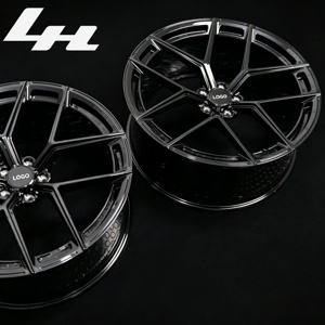 Rines Forjados Negros Brillantes para Automóvil de 18/19/20/21/22 Pulgadas, 5x112/5x114.3/5x120, Logotipo Personalizado, para Ford <span class=keywords><strong>Mustang</strong></span> GT - Product Image 3