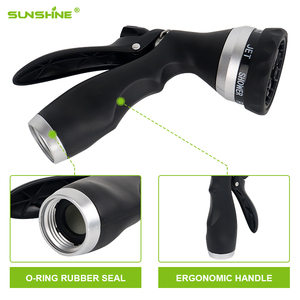 SUNSHINE Easy Control Lightweight Adjustable High Pressure Water <strong>Spray</strong> Gun Hose Nozzle <strong>Set</strong> for Watering Garden - Product Image 5