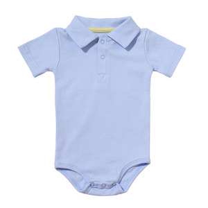 Vêtements pour bébé, polo à manches courtes d'été, combinaison pour bébé, coton uni, commerce extérieur, vêtements d'escalade, vêtements pour nouveau-nés, <span class=keywords><strong>Harper</strong></span> - Product Image 5