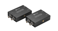 Convertisseur/Extenseur Vidéo/Audio 12G SDI de Qualité Diffusion sur Fibre Optique Monomode à 1 Cœur