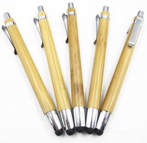 Bolígrafos de Gel de Bambú Ecológicos y Duraderos en Oferta, con Logotipo Personalizado, Regalo de Alta Calidad, Bolígrafo Moderno y de Lujo Reciclado - Product Image 4