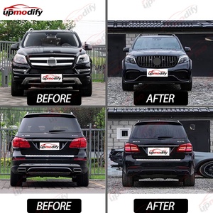 Componentes de Tuning OEM para <span class=keywords><strong>Mercedes</strong></span>-<span class=keywords><strong>Benz</strong></span> GL X166 2013-2015, Actualización a Estilo GLS63 <span class=keywords><strong>AMG</strong></span> 2016, M-Tech M Sport - Product Image 2