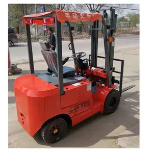China Supplier High Quality 2500 kg loader Lifting Height 3 M pallet stacker 4 wheel semi Electric Forklift