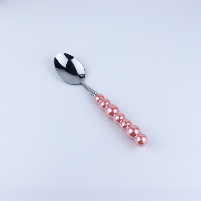 [Rose] Cuillère à thé perle