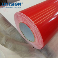 Vinilo de Corte de Color PVC de Durabilidad Exterior de 1 a 3 Años, Rollo de Vinilo de 1.22/0.61*50m, Venta al por Mayor UNISIGN
