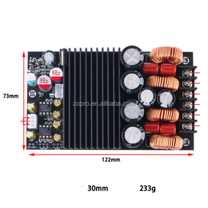 Placa amplificadora Digital TPA3255 de alta potencia de 600W, módulo amplificador de potencia de doble canal HIFI de alta fidelidad de 300W * 2 - Product Image 4