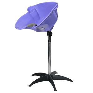 <span class=keywords><strong>Bac</strong></span> à Shampooing Portable pour Salon, Meuble de <span class=keywords><strong>Coiffure</strong></span> à Lavage Incliné, Bassin de Lavage des <span class=keywords><strong>Cheveux</strong></span> en Plastique Noir - Product Image 3