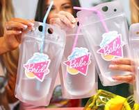 Haute pour les sacs en plastique composites légers PE AL PET respectueux de l'environnement facile à utiliser pour les Offre Spéciale d'emballage de bière de vodka de jus