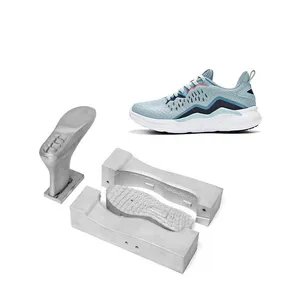 Sepatu olahraga pria cetakan sepatu injeksi pvc aluminium tangan kedua Harga murah sepatu persediaan terakhir