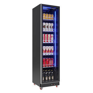 Enfriador <span class=keywords><strong>Vertical</strong></span> HUAER, Refrigerador Exhibidor de Botellas de Cerveza - Product Image 2