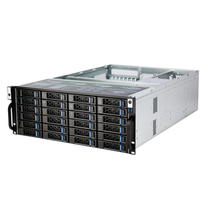 Boîtier de serveur de stockage en acier 4U à montage en rack 24 baies peu coûteux avec plan arrière d'extension 6 Go/s - Product Image 6