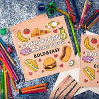 Livre de coloriage personnalisé avec motifs mignons, peinture éducative, dessin animé, pour fête d'anniversaire, imprimé offset sur papier d'art