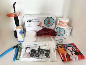 Most Popular Teeth Gems Crystal LED Solidify Light Professional Gems Glue 37% Gel Tooth Gem Kit Price - Product Image 4