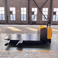 Chariot de transfert de bus électrique robuste de 15 tonnes, 48V300AH, avec commande Curtis, propulsion arrière, pour le déplacement de autocars