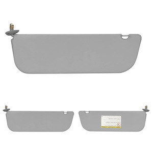แผงบังแดดฟอร์ด E150 รุ่น 9C2Z-1504105-FA สีเทา ด้านซ้าย อุปกรณ์เสริมหลังคา วัสดุ PVC - Product Image 1