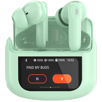Nouveaux Écouteurs TWS 076D Pro Air Buds ANC ENC Annulation de Bruit Écran Tactile Casque de Jeu Écouteurs Intra-Auriculaires