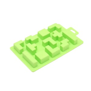 Molde de silicona para cubos de Tetris, herramienta sostenible para hacer helados - Product Image 3
