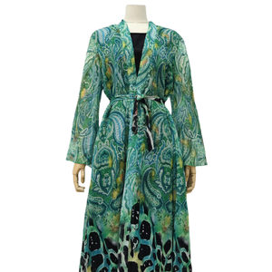 Abbigliamento islamico di ultima moda con stampa leopardata - Product Image 2