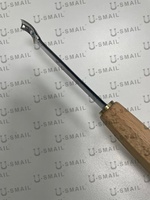 Ciseaux à bois professionnels en acier DC-53 pour menuisier, outils de sculpture sur bois de haute qualité et tranchants pour le travail du bois et le bricolage