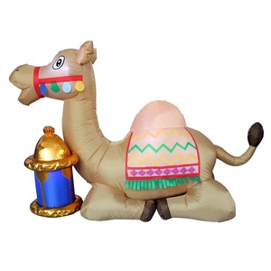 Ngoài trời mặt trăng và các ngôi sao ramadan với ánh sáng LED mubarak <span class=keywords><strong>Inflatable</strong></span> trang trí tùy chỉnh islam EID sân trang trí <span class=keywords><strong>Inflatable</strong></span> - Product Image 3