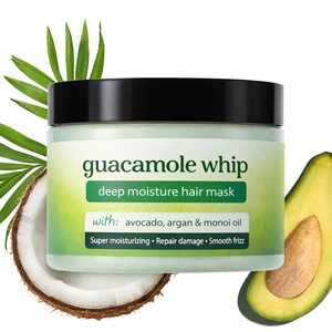 <span class=keywords><strong>Masque</strong></span> capillaire nourrissant à l'avocat, au miel et à l'huile d'argan |   Réparation intensive et anti-frisottis pour <span class=keywords><strong>cheveux</strong></span> secs et abîmés |   Marque privée - Product Image 1