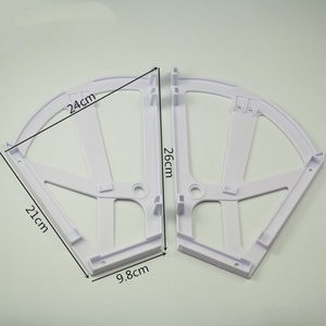 Accessoires de rangement pour étagère à chaussures simple ou double couche en plastique ABS : Cadre dissimulé, cadre à plaque basculante, quincaillerie fonctionnelle - Product Image 3