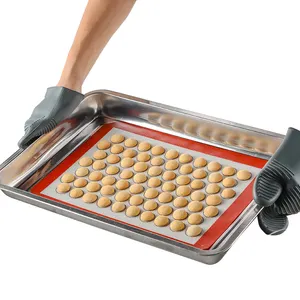 Bakery Baking Supplies Accessories Tools Macaron Silicone Baking Mat Non-stick Oven Mats Tapis De Cuisson En Silicone Baking Mat