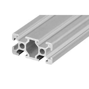 Công nghiệp v khe cắm đường sắt t khe cắm 2020 2040 nhôm đùn hồ sơ hợp kim tuyến tính đường sắt cho CNC Máy Kit - Product Image 4