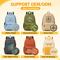 Sac à dos personnalisé OEM Haslor 2026 – Fabricant avec logo sur mesure – Faible MOQ (30 pièces) – Fournisseur rapide – Sac à dos étudiant