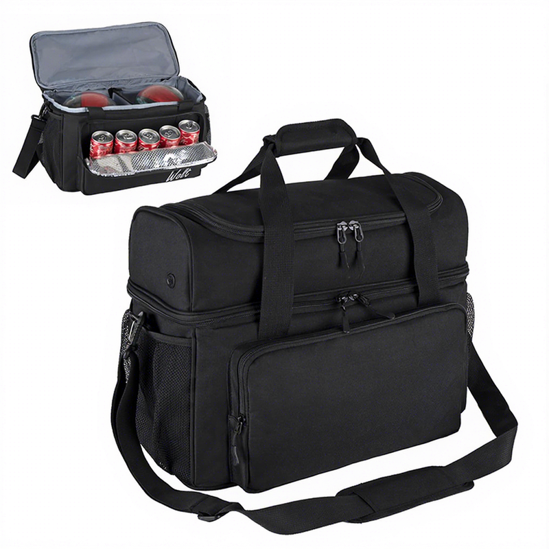 Double Bowling Ball Bag with Separate