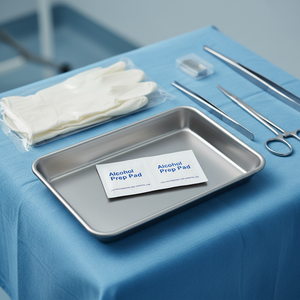 Lingettes nettoyantes antibactériennes écologiques jetables format voyage en tissu non tissé pour la désinfection des surfaces - Product Image 2