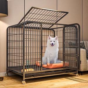 <span class=keywords><strong>Cage</strong></span> d'intérieur pour chien pour Border Collie avec toilette Convient aux chiens de taille moyenne Teddy Bichon Frise et petits chiens <span class=keywords><strong>Cage</strong></span> pour animaux de compagnie - Product Image 1