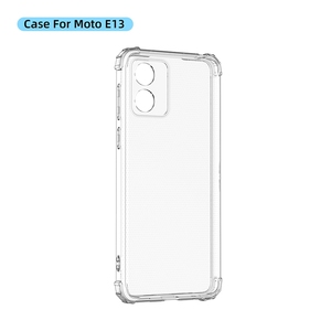 โปร่งใสยางซิลิโคนนุ่มTpuโทรศัพท์มือถือสําหรับMotorola Moto E13/G04/G24/G34 Anti-DROPถุงลมนิรภัยกันกระแทกปกหลัง - Product Image 4
