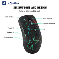 Nouvelle souris optique sans fil pour ordinateur portable, souris de jeu ergonomique USB sans fil, souris de jeu rechargeable pour ordinateur