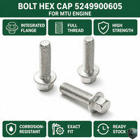 Boulon à bride hexagonale 5249900605 pour pièces de rechange de turbocompresseur de moteur diesel MTU 4000