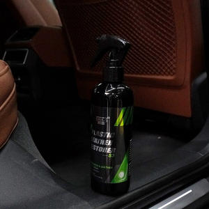 Vente chaude bonne qualité 100ml Kit de réparation de cuir de voiture idées plastiques Kit rafraîchissant Agent de remise à neuf en cuir de voiture - Product Image 4