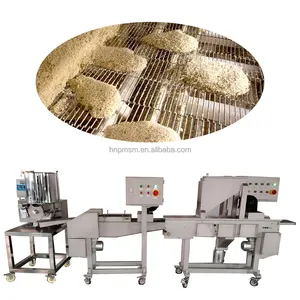 Équipement de traitement des aliments de machine à pain de qualité commerciale de haute qualité de revêtement industriel automatisé de vente chaude