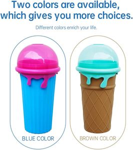 Vaso de Silicona de Doble Capa para Hacer Slushies, con Logotipo Personalizado, con Pajita y Cuchara - Product Image 3